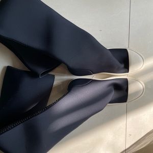 Sz 38- Rick Owens over knee high ramones boots